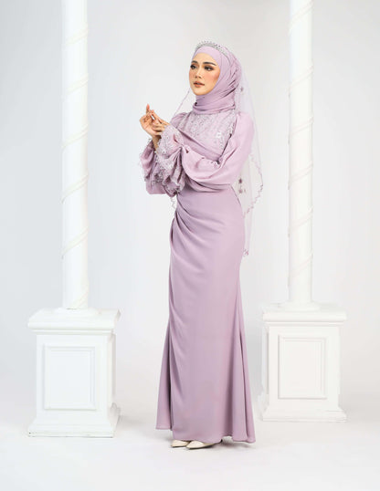 MINOR DEFECT LENORA DRESS (LAVENDER)