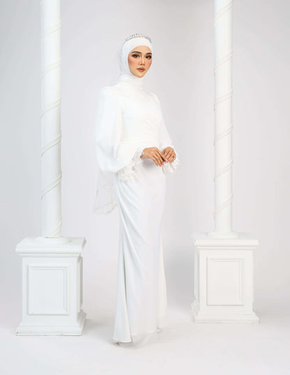 LENORA DRESS (OFF WHITE)