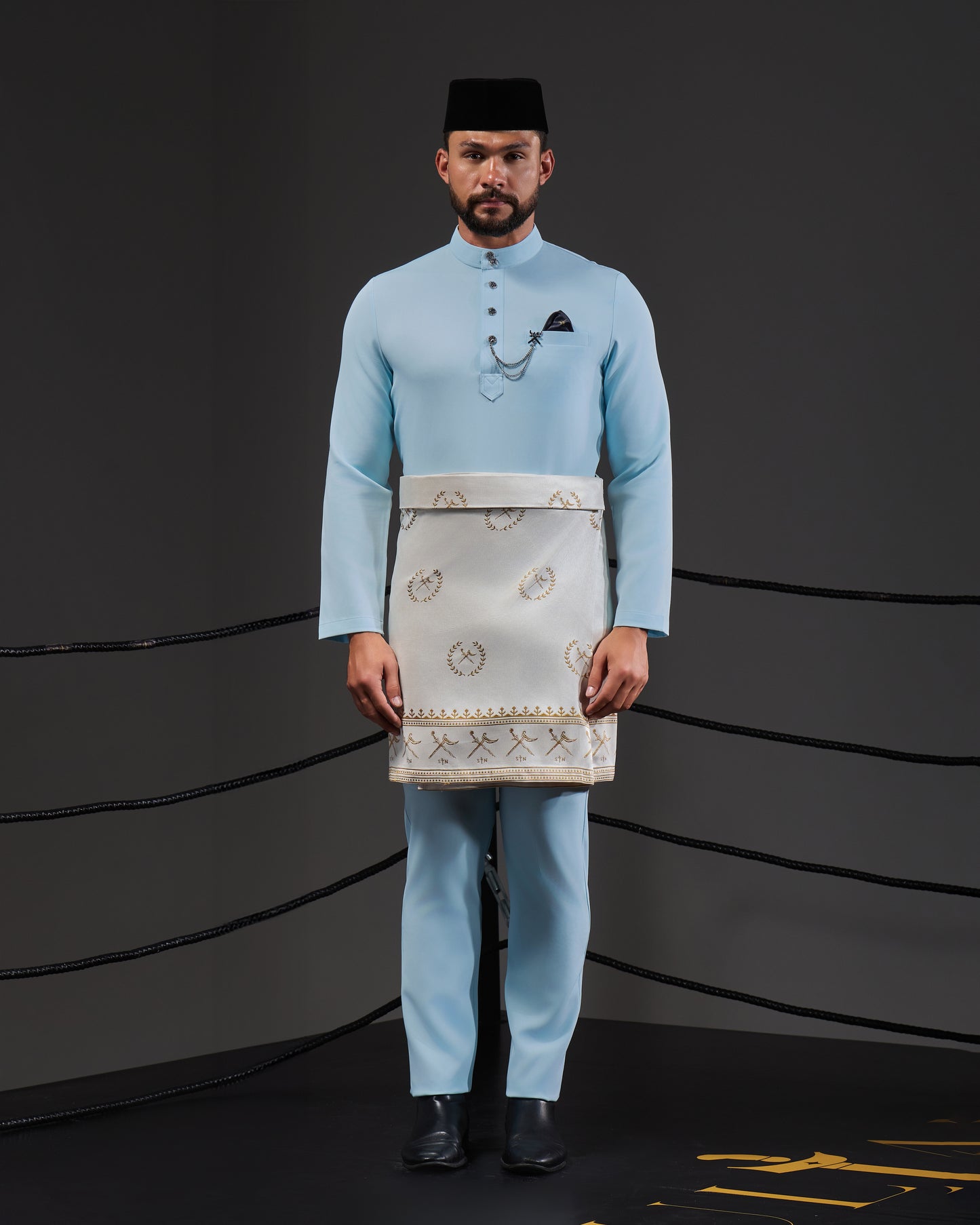 SOULTAN BAJU MELAYU (MISTY BLUE)