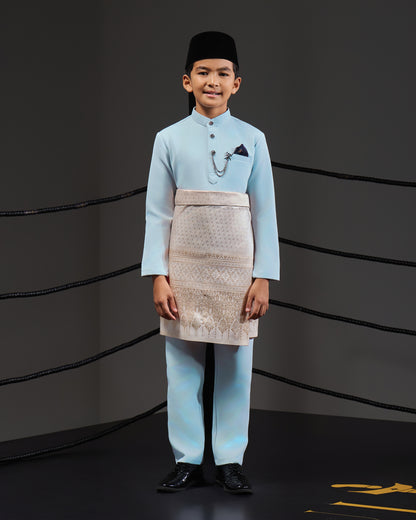 SOULTAN BAJU MELAYU FOR KIDS (MISTY BLUE)