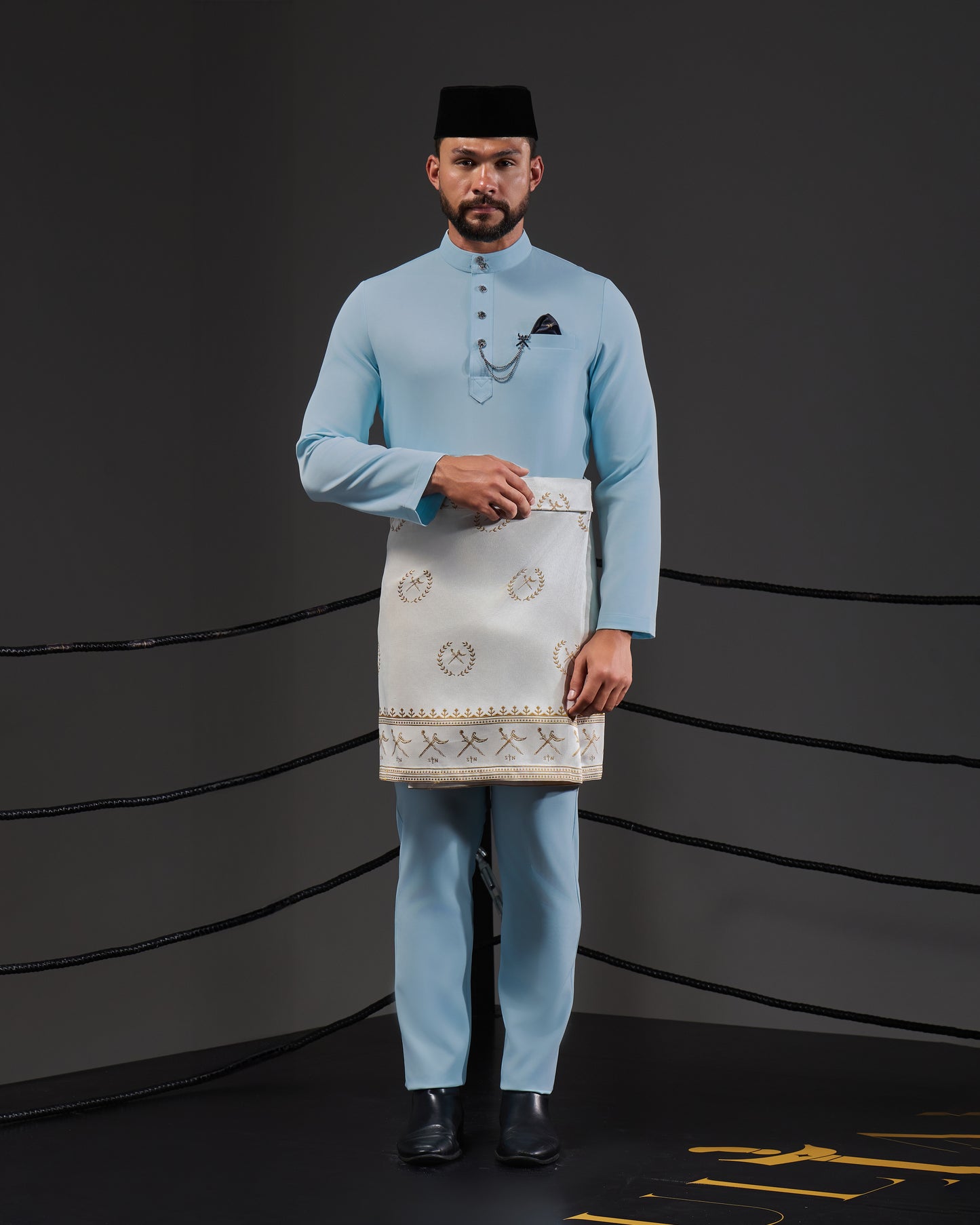 SOULTAN BAJU MELAYU (MISTY BLUE)