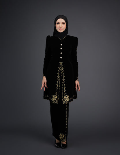 NAIFAH KEBAYA (BLACK)