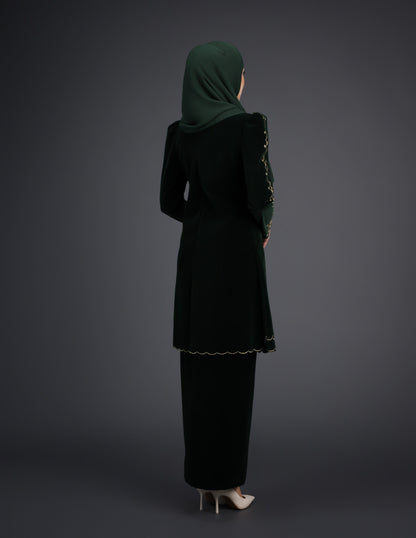 NAIFAH KEBAYA (EMERALD GREEN)