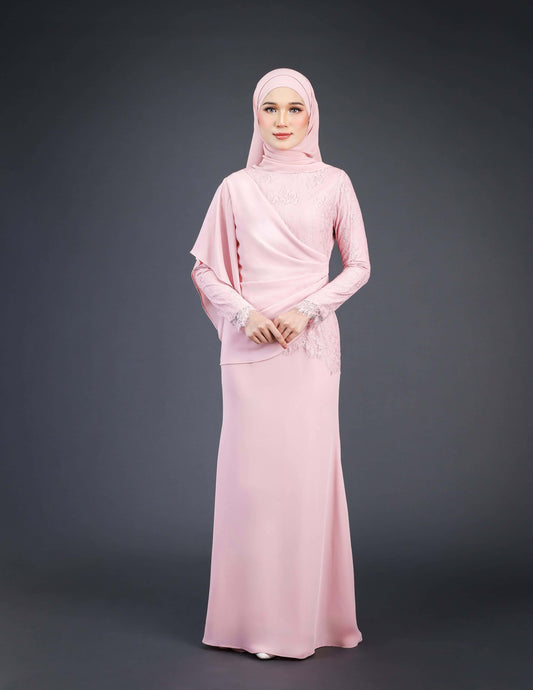 NATALYA DRESS (DUSTY PINK)