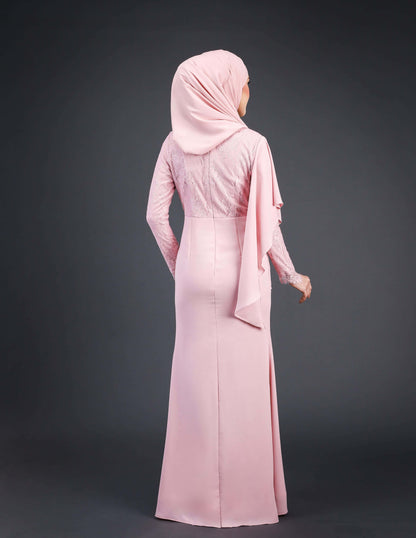 NATALYA DRESS (DUSTY PINK)