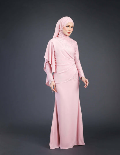 NATALYA DRESS (DUSTY PINK)