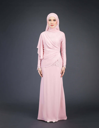 NATALYA DRESS (DUSTY PINK)