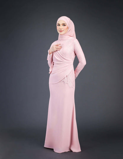 NATALYA DRESS (DUSTY PINK)