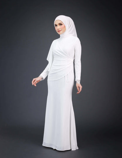 NATALYA DRESS (OFF WHITE)