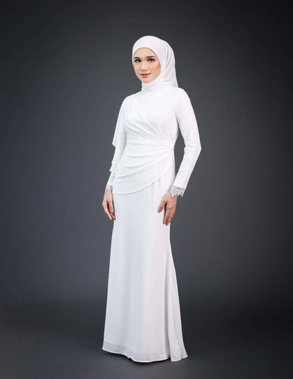 NATALYA DRESS (OFF WHITE)