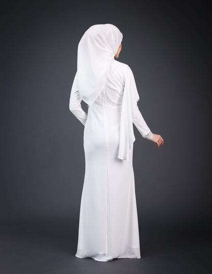 NATALYA DRESS (OFF WHITE)