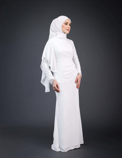 NATALYA DRESS (OFF WHITE)