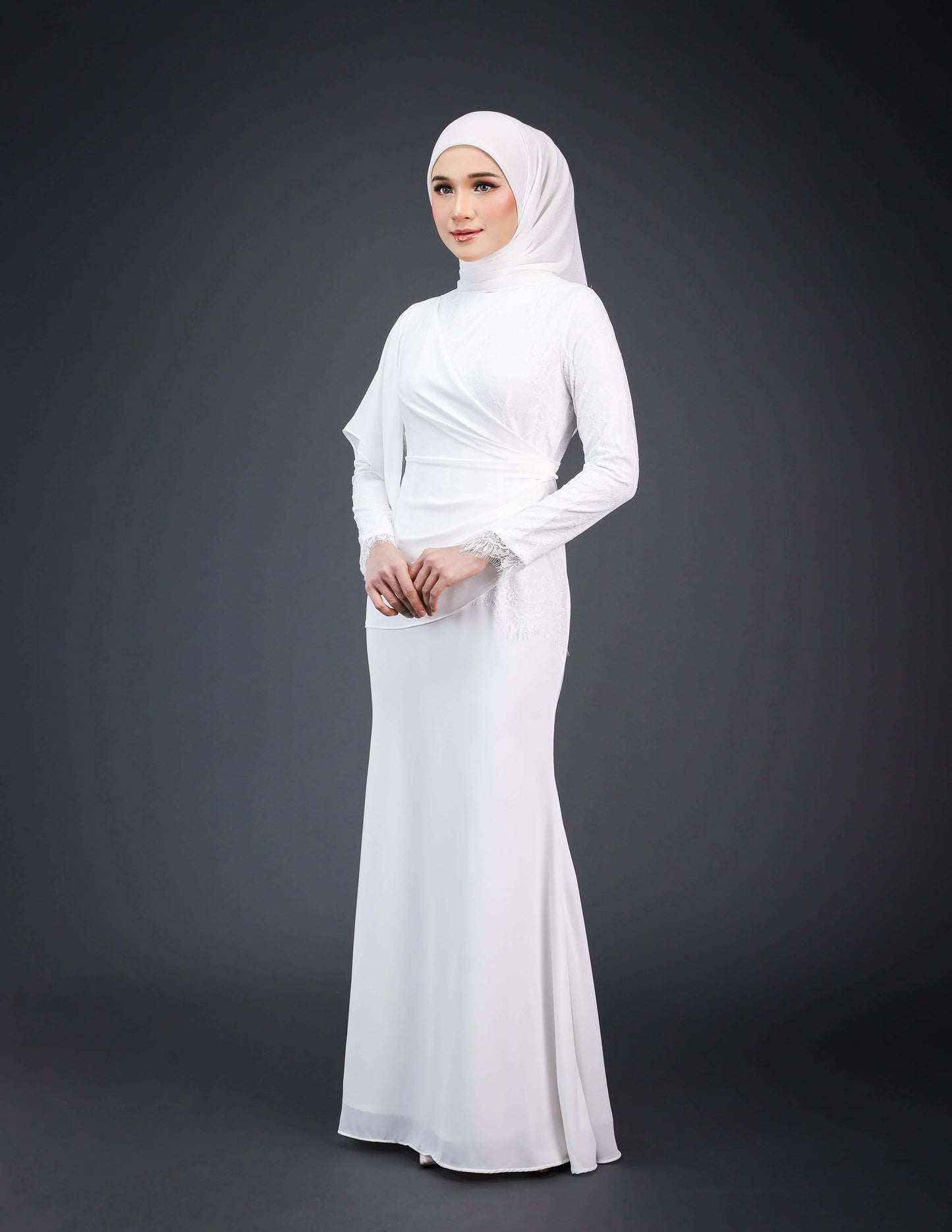 NATALYA DRESS (OFF WHITE)