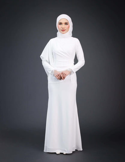 NATALYA DRESS (OFF WHITE)