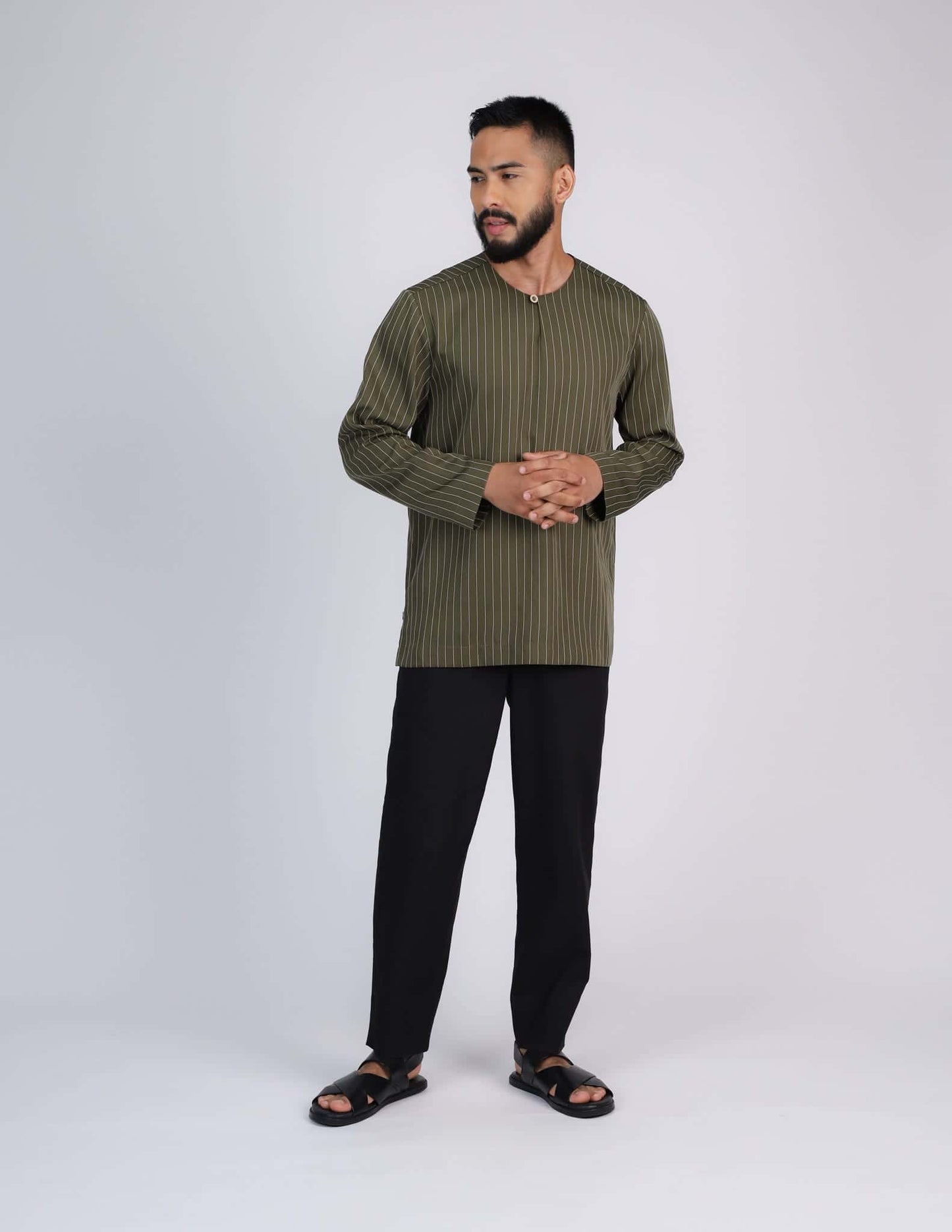 NAUFAL KURTA (EMERALD GREEN)