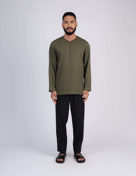 NAUFAL KURTA (EMERALD GREEN)