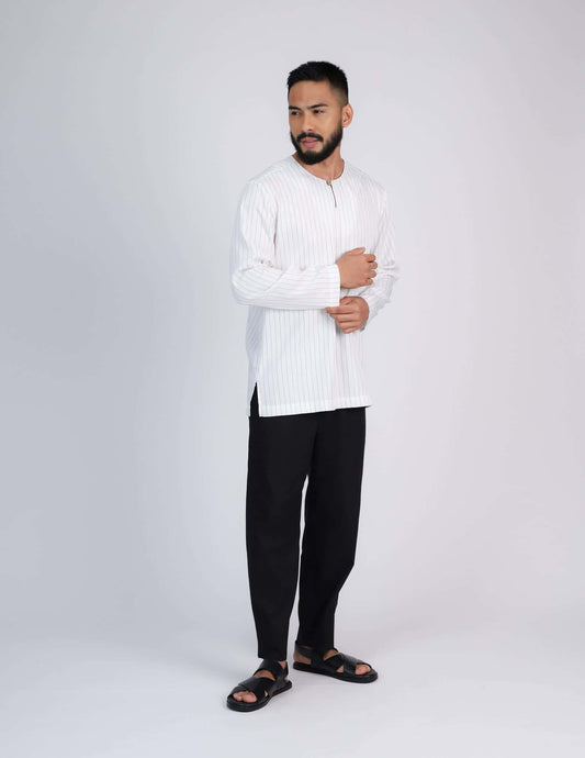 NAUFAL KURTA (WHITE)