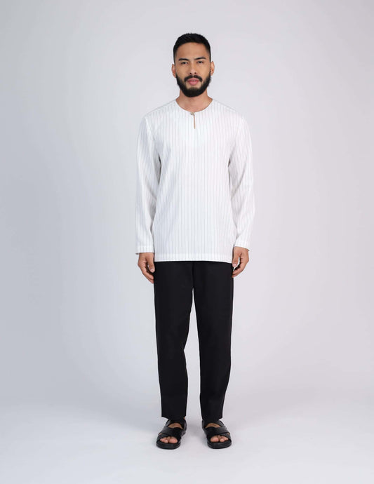 MINOR DEFECT NAUFAL KURTA (WHITE)