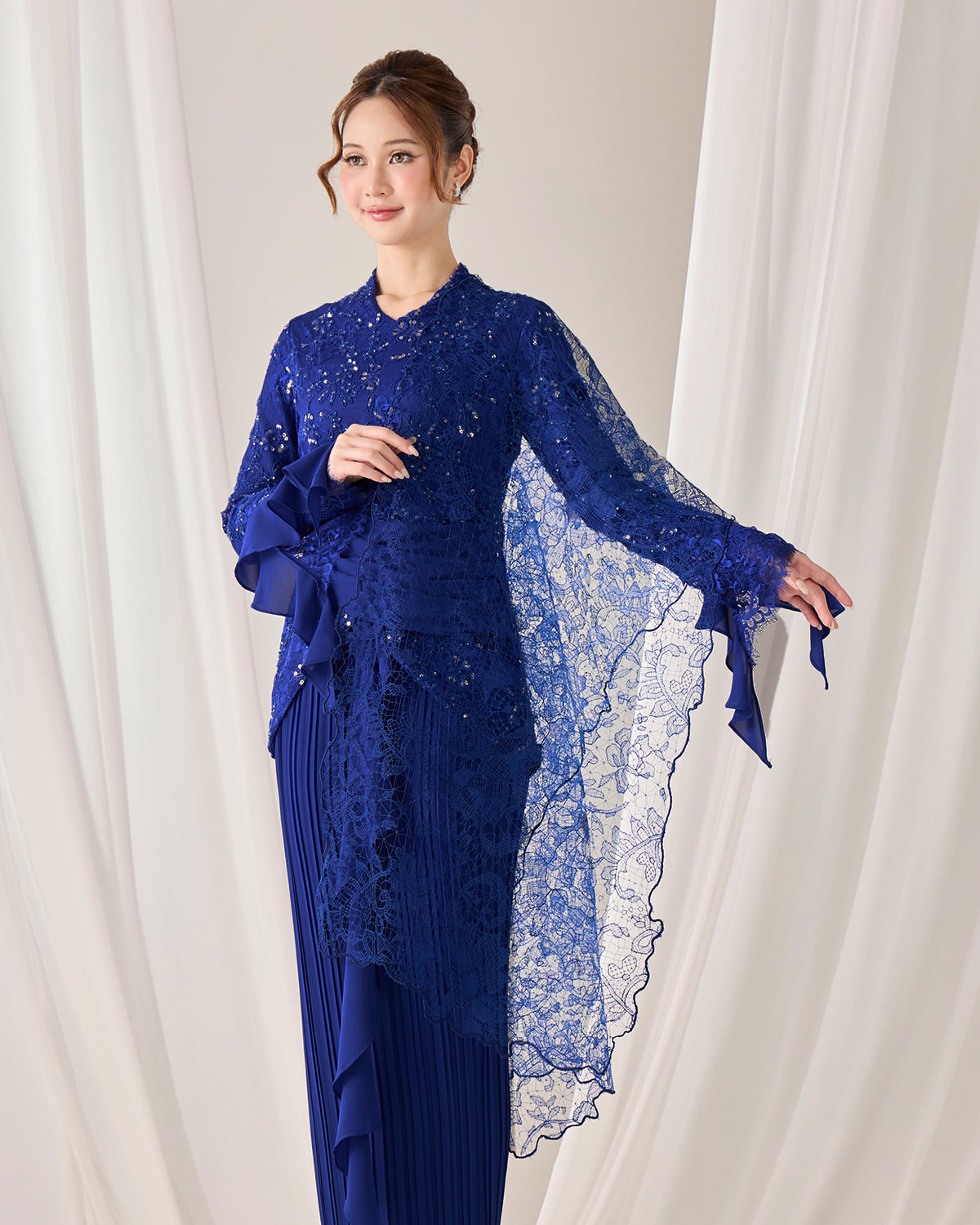 NYLA SELENDANG (NAVY BLUE)