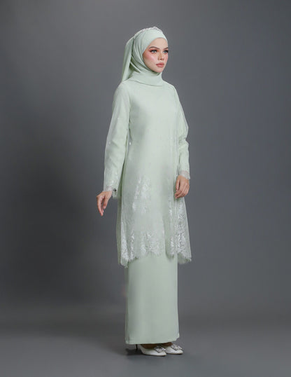 NAYLA DRESS (GREEN TEA)