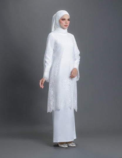 NAYLA DRESS (OFF WHITE)