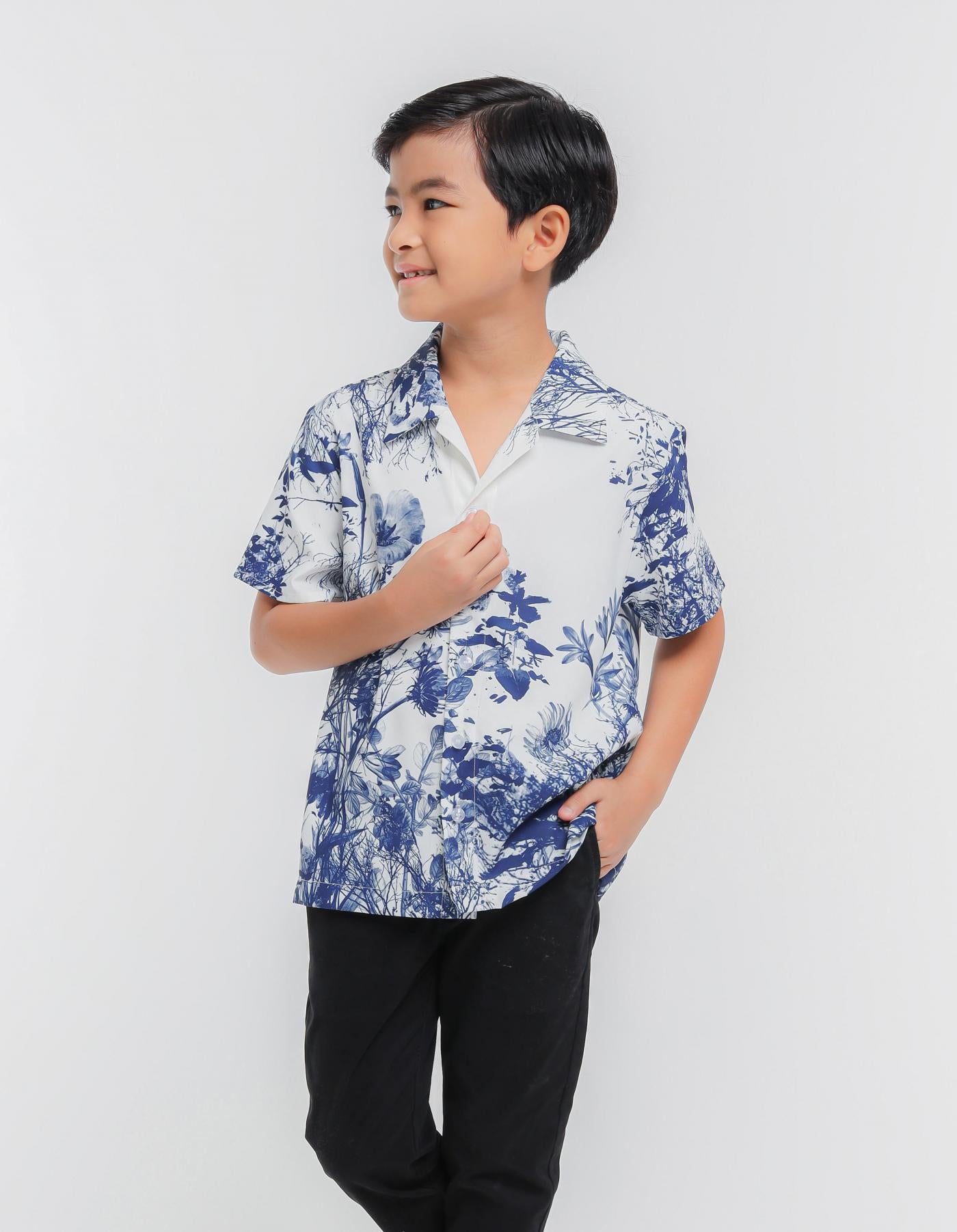 NOAH TOP FOR KIDS (NAVY BLUE)