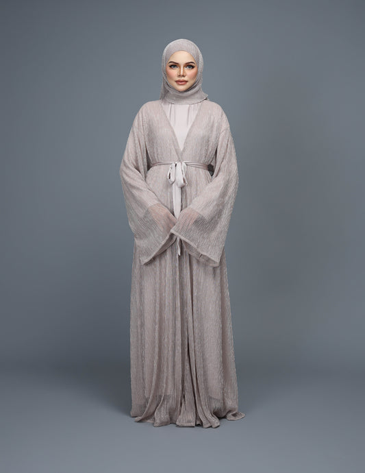 MINOR DEFECT NOURA ABAYA (NUDE PINK)