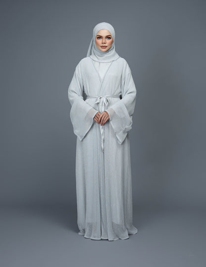 MINOR DEFECT NOURA ABAYA (SILVER)