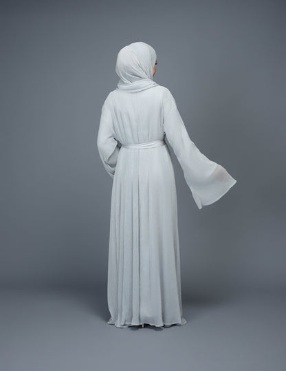 MINOR DEFECT NOURA ABAYA (SILVER)