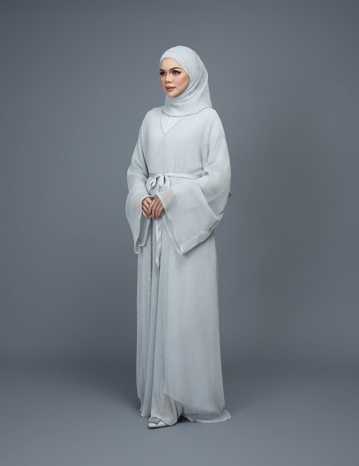 NOURA ABAYA (SILVER)