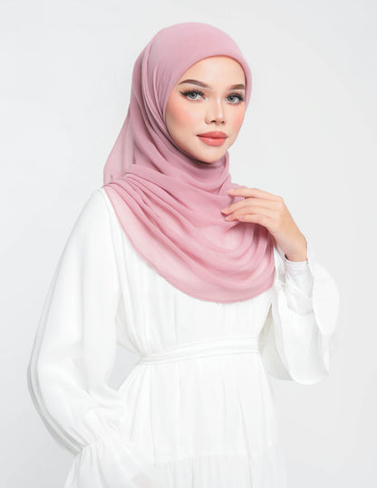 NUHA BAWAL DRAPE (DUSTY PINK)