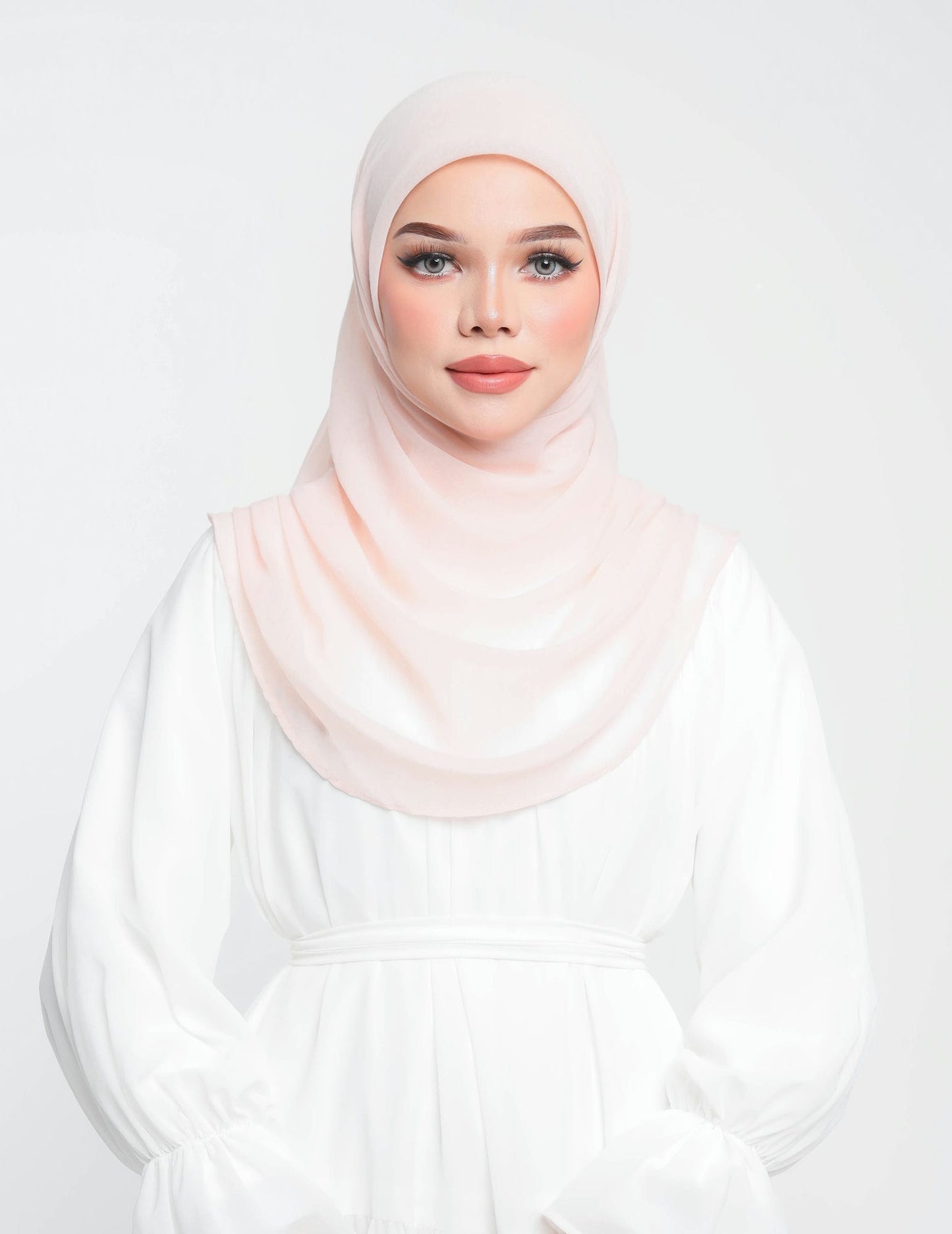 NUHA BAWAL DRAPE (PEACH)