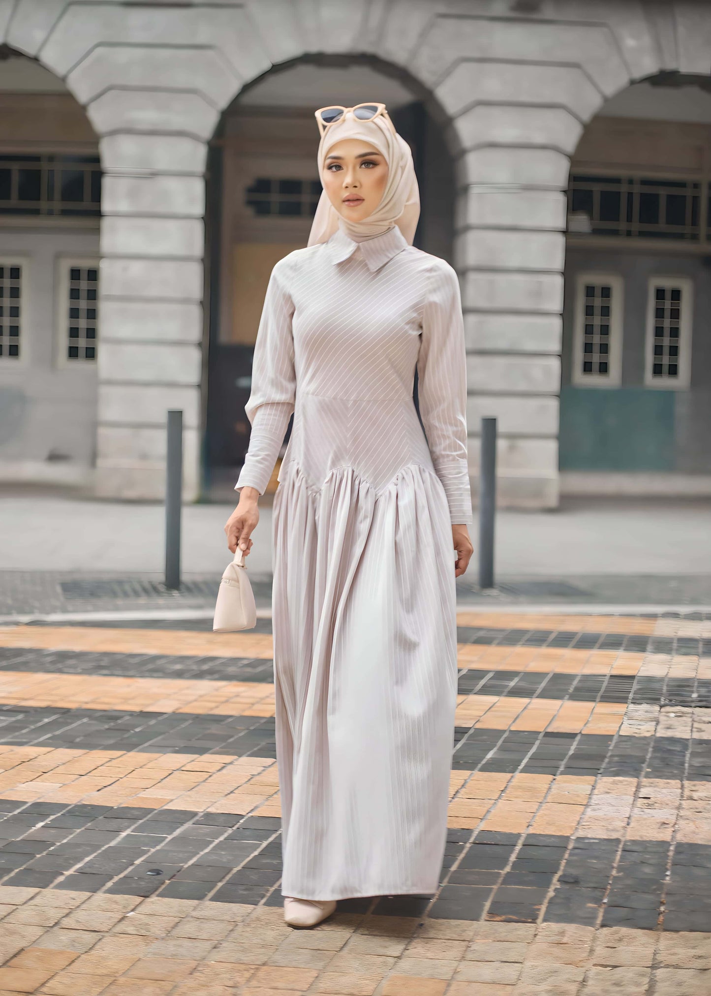 MINOR DEFECT OPHELIA DRESS 2.0 (CHAMPAGNE)