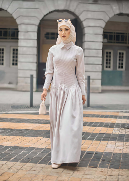 MINOR DEFECT OPHELIA DRESS 2.0 (CHAMPAGNE)