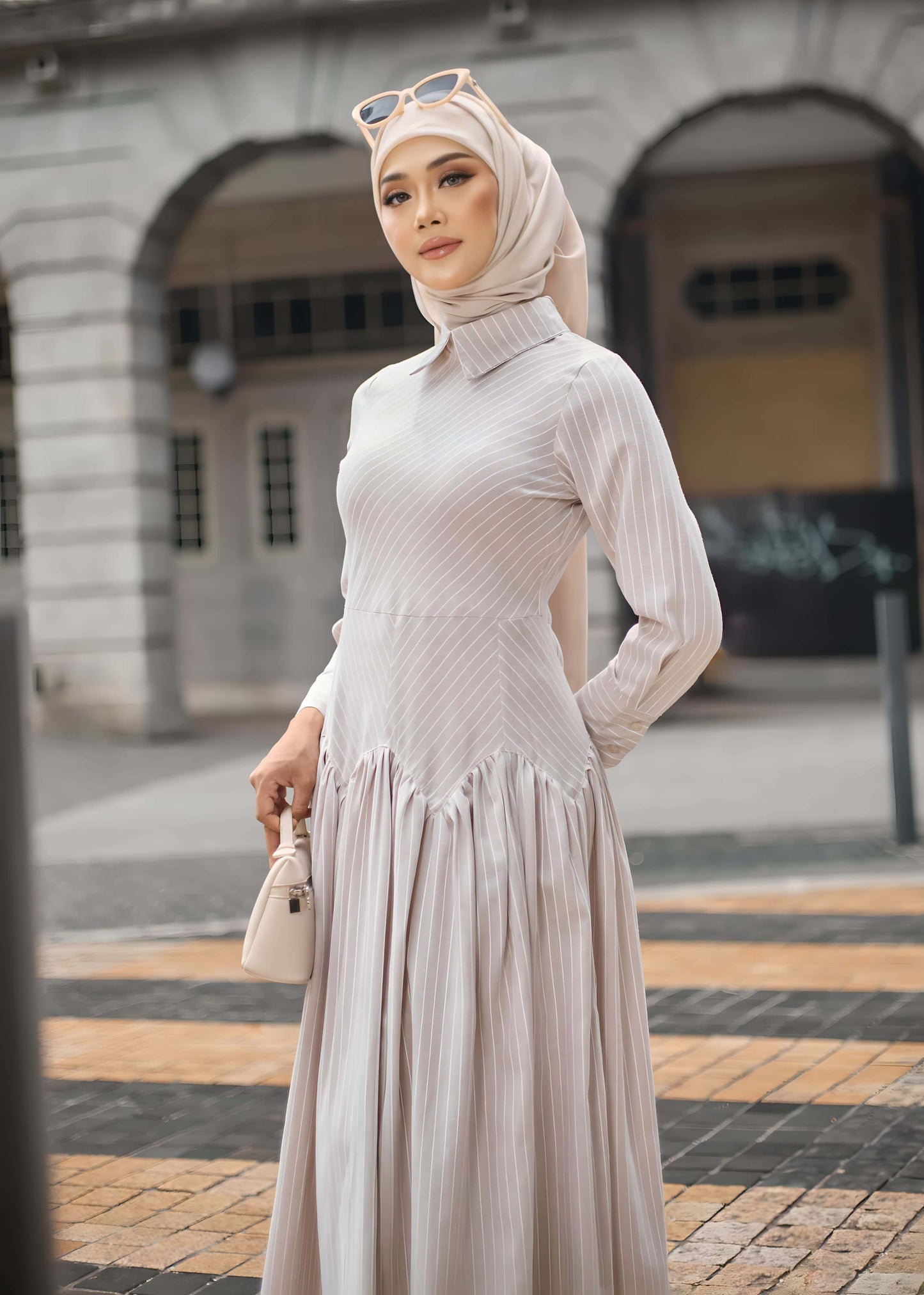 MINOR DEFECT OPHELIA DRESS 2.0 (CHAMPAGNE)