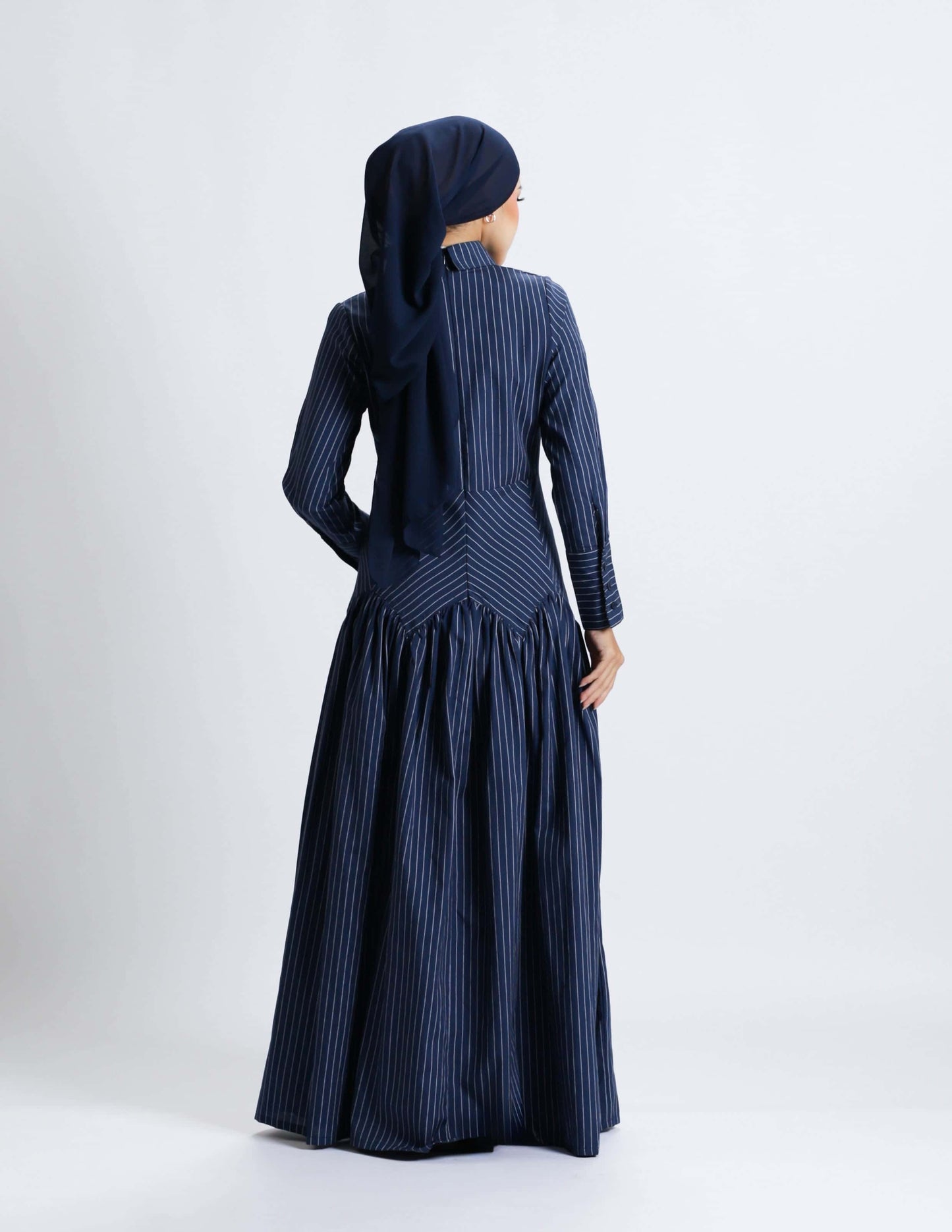 OPHELIA DRESS (NAVY BLUE)