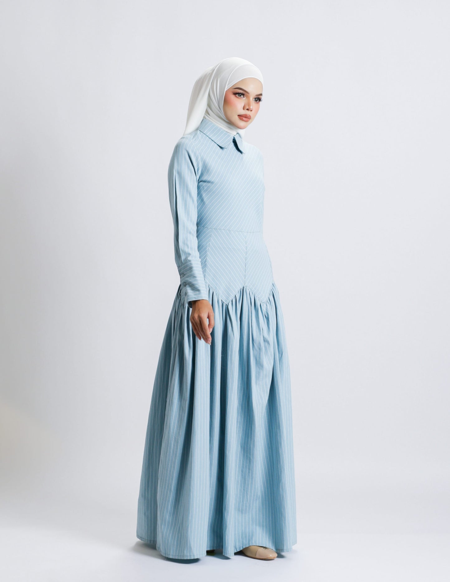 OPHELIA DRESS (OCEAN BLUE)