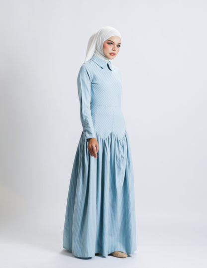 OPHELIA DRESS (OCEAN BLUE)