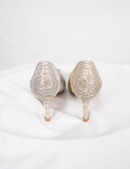 NARABELLE HEELS (GOLD)