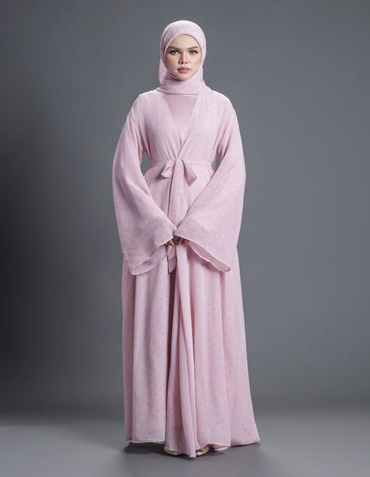 ALEEYA ABAYA (PINK)