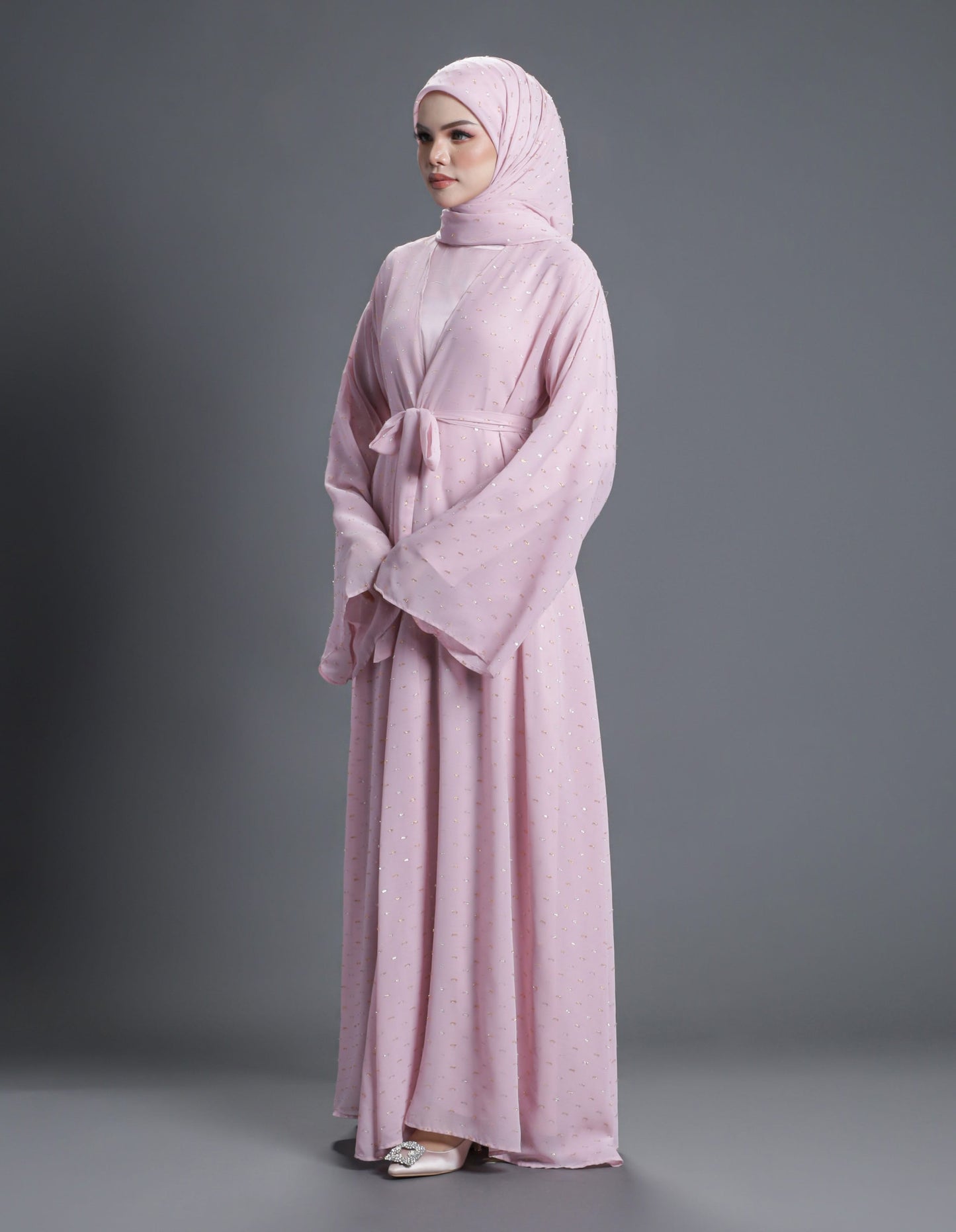 ALEEYA ABAYA (PINK)