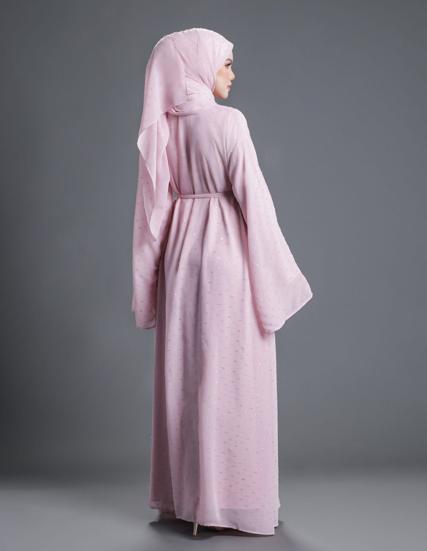 ALEEYA ABAYA (PINK)