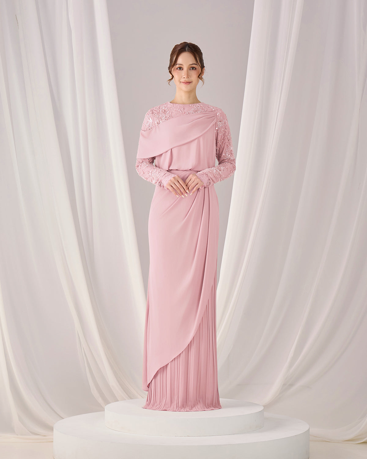 EMERY DRESS (PINK)