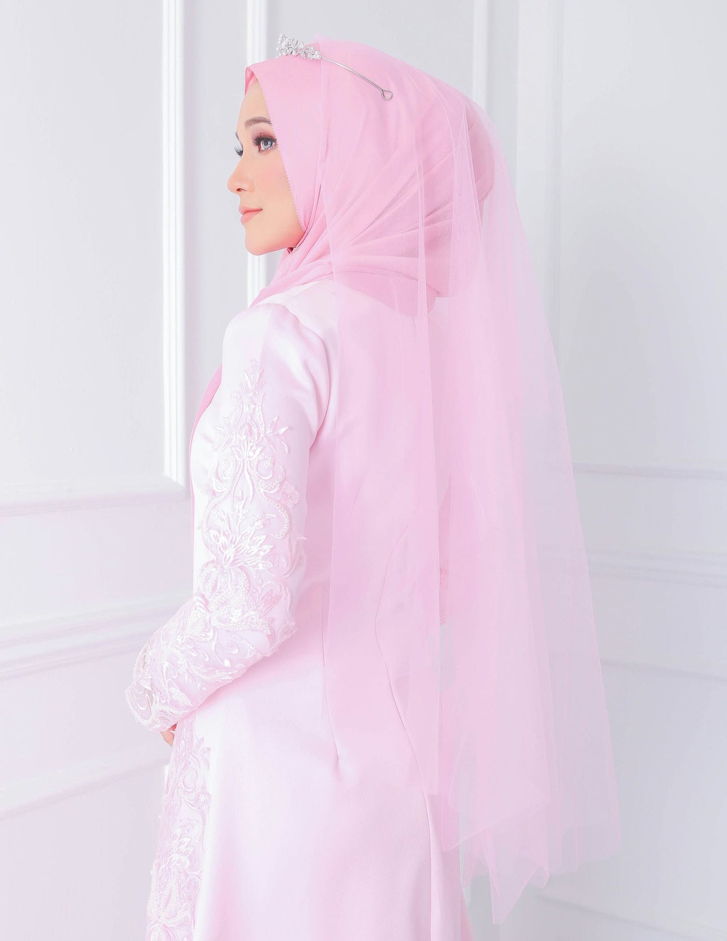 PLAIN VEIL 004 (PINK)