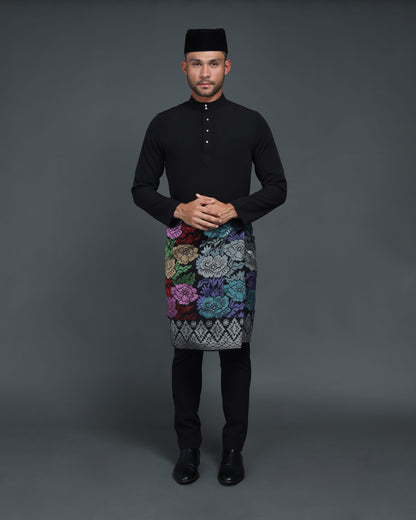 QAISER BAJU MELAYU (BLACK)