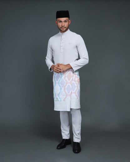 QAISER BAJU MELAYU (GREY)