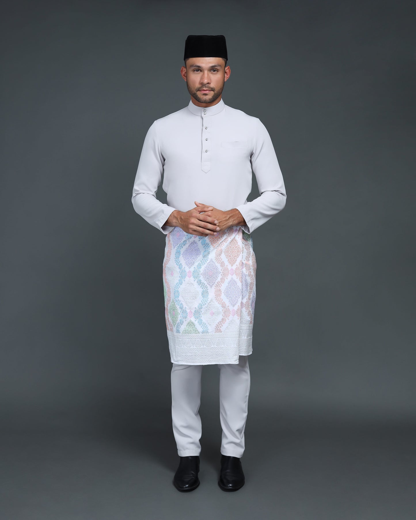 QAISER BAJU MELAYU (GREY)