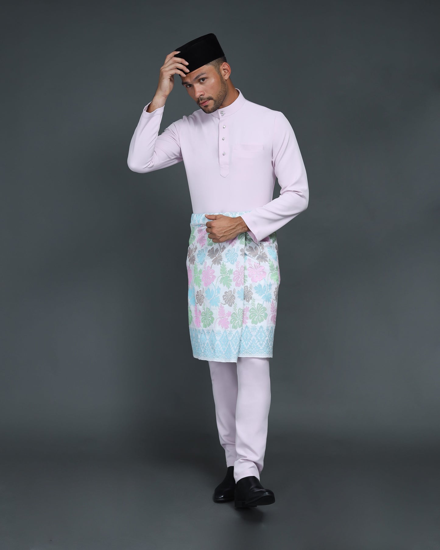 MINOR DEFECT QAISER BAJU MELAYU (LILAC)