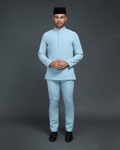 QAISER BAJU MELAYU (MISTY BLUE)