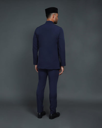 MINOR DEFECT QAISER BAJU MELAYU (NAVY BLUE)